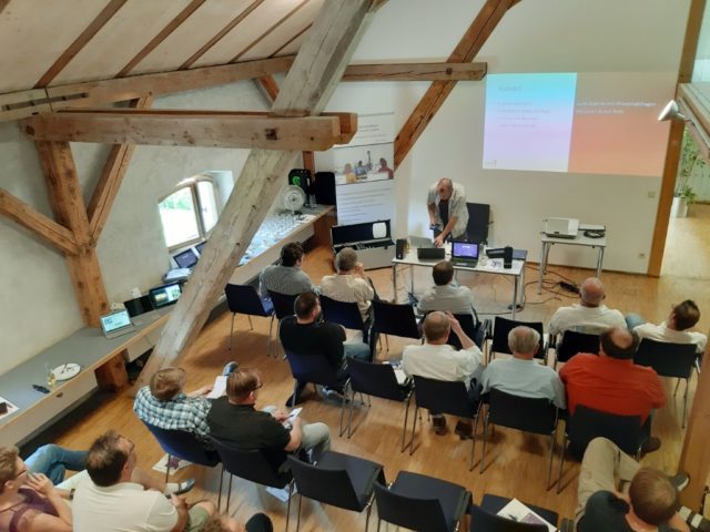 Schuladmin auf der TERRA EDUCATION-SCHULUNG