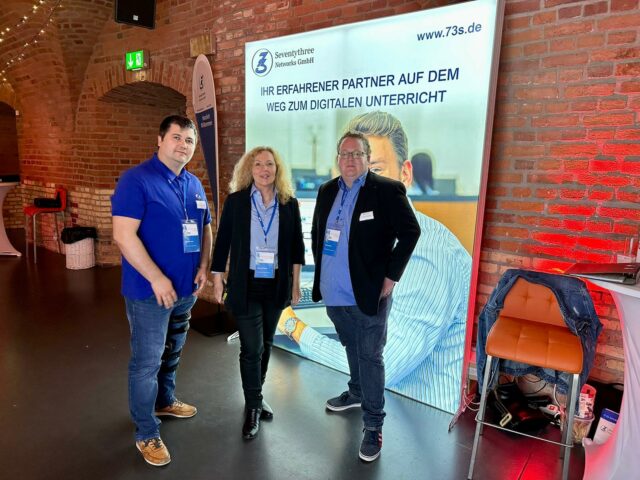 Am 23.05.2023 war die Seventythree Networks GmbH auf der eintägigen Veranstaltung „KITU m@cht Schule“ in der Festung Mark, organisiert von der KID Magdeburg GmbH. Die pädagogische und administrative IT-Lösung Schuladmin hat großen Anklang gefunden. [...]