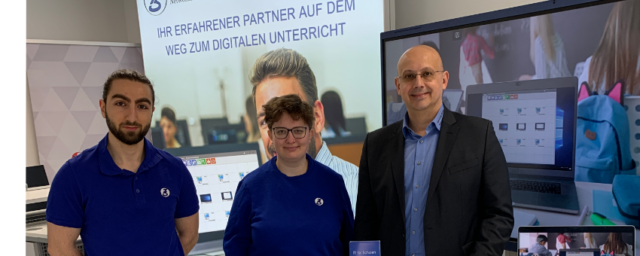 Schuladmin auf der Hausmesse von ah Computerbusiness